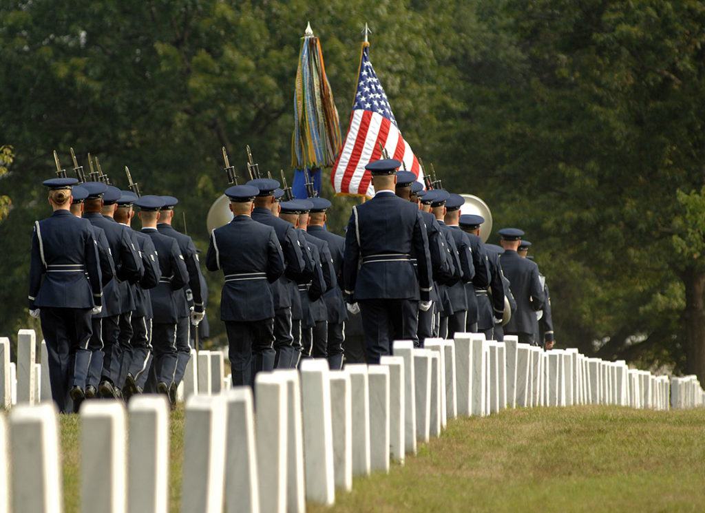 military funerals and honor services near lincoln illinois